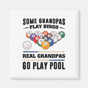 Imã Alguns Avós Jogam Bingo Real Avô Jogam Poo