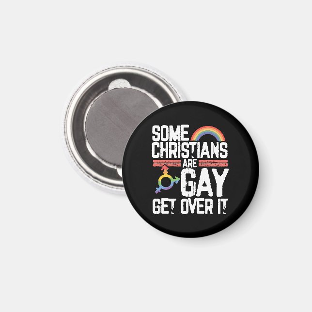 Imã  Alguns Cristãos São Gays Supere Isso (Front/Back)