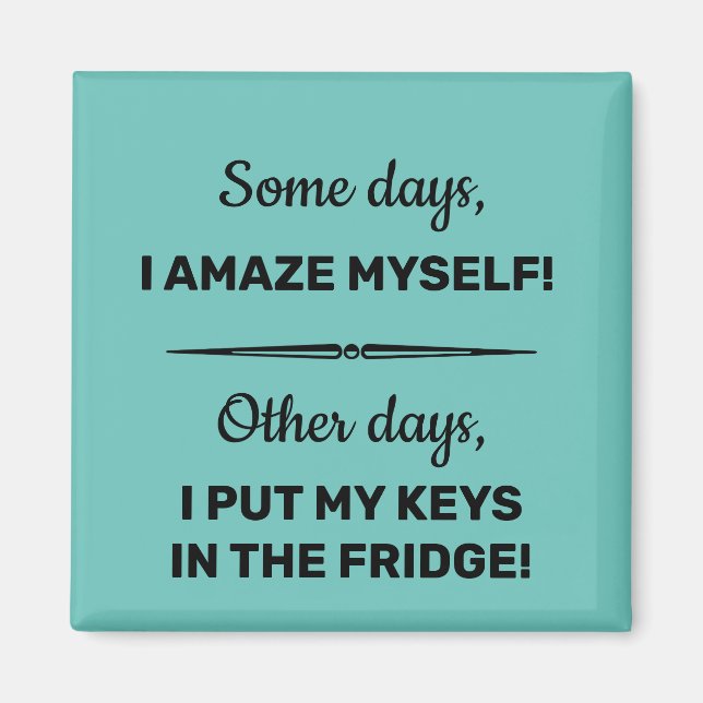 Imã Alguns dias eu me surpreendi (Frente)