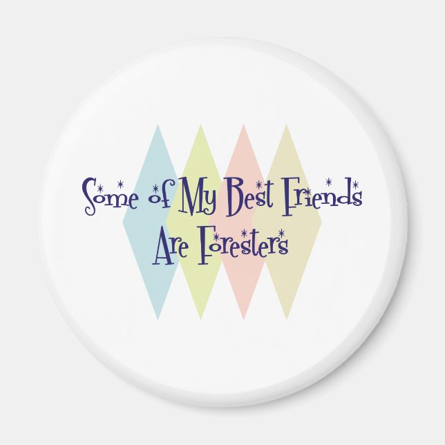 Imã Alguns dos meus melhores amigos são silvestres (Frente)