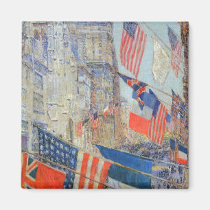 Imã Aliados dia, em maio de 1917 por Childe Hassam,