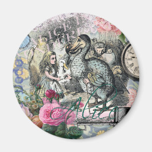 Imã Alice Classic Wonderland Dodô Arte Tenniel