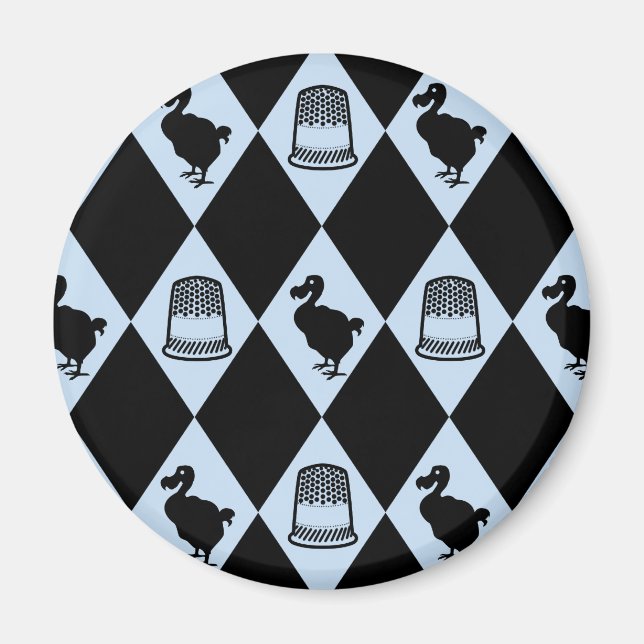 Imã Alice Dodo and Thimble Pattern (Frente)