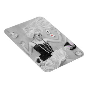 Ímã Alice gótico no país das maravilhas Flexi superi