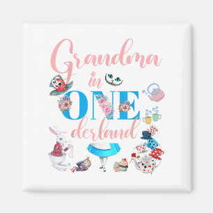 Imã Alice Na Família Onederland Avó Do Aniversário