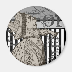 Imã Alice na rainha do país das maravilhas do Grunge