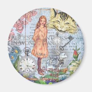 Imã Alice no País das Maravilhas Cheshire Cat
