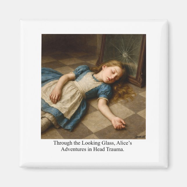 Imã Alice’s Adventures in Head Trauma  (Frente)