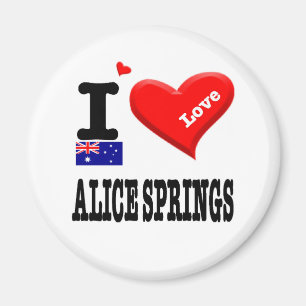 Imã ALICE SPRINGS - amor de I
