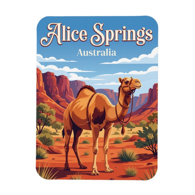 Ímã Alice Springs, Austrália (Vertical)