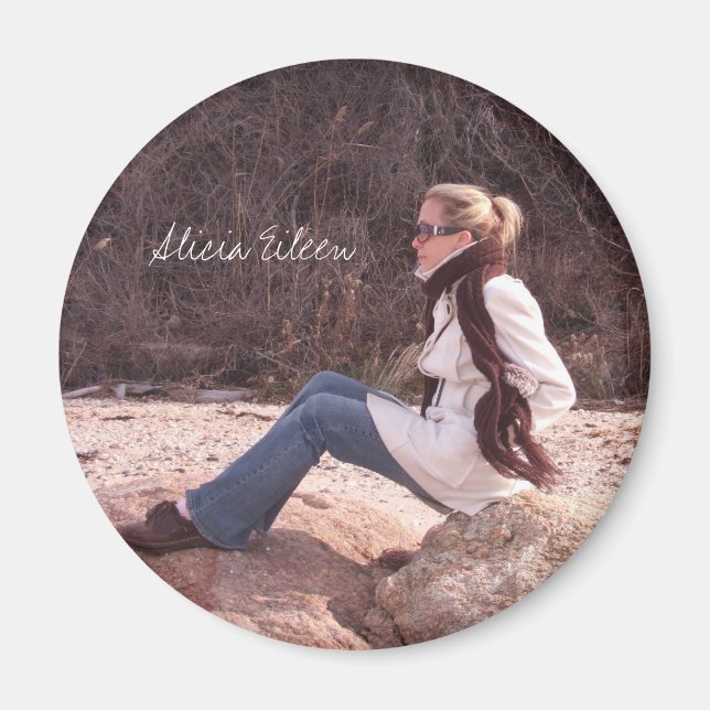 Imã Alicia Eileen Magnet (Frente)