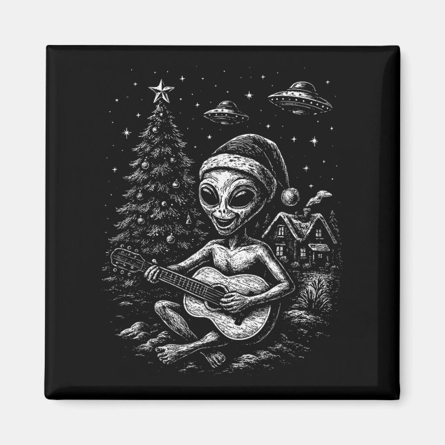 Imã Alienígena ama o Natal (Frente)