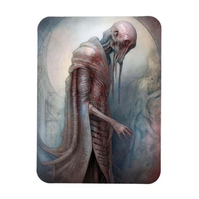 Ímã Alienígena Criadora Ficção Científica (Vertical)