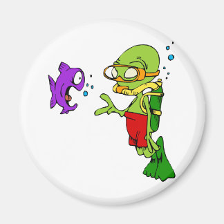 Imã Alienígena de mergulho Scuba