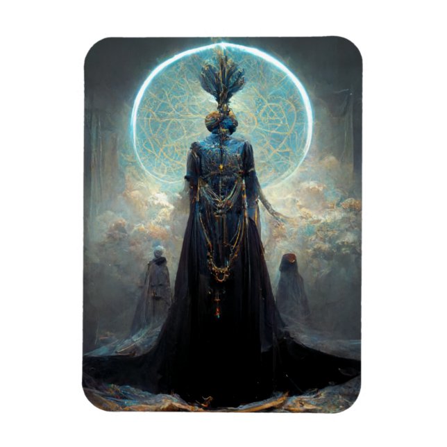 Ímã Alienígena Fae 3 Fantasy Sci-Fi (Vertical)