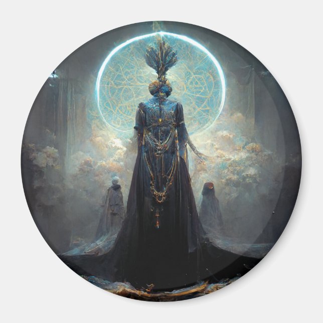 Imã Alienígena Fae 3 Fantasy Sci-Fi (Frente)