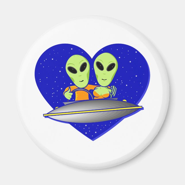 Imã Alienígena Love (Frente)