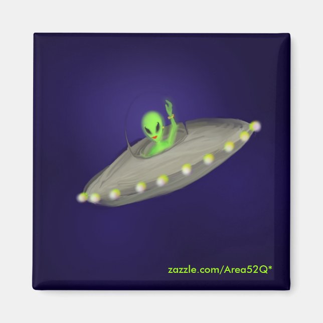 Imã Alienígena magnet (Frente)