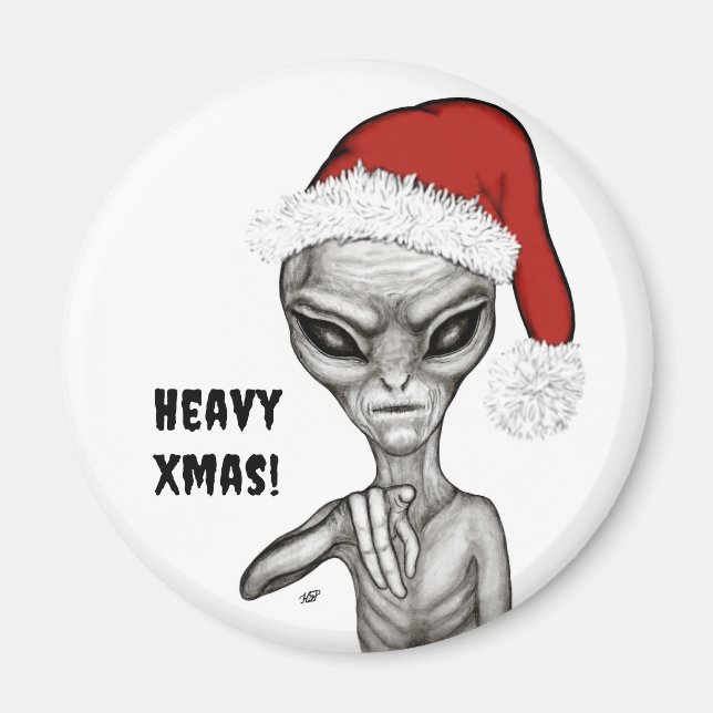 Imã Alienígena ruim, Natal pesado! (Frente)