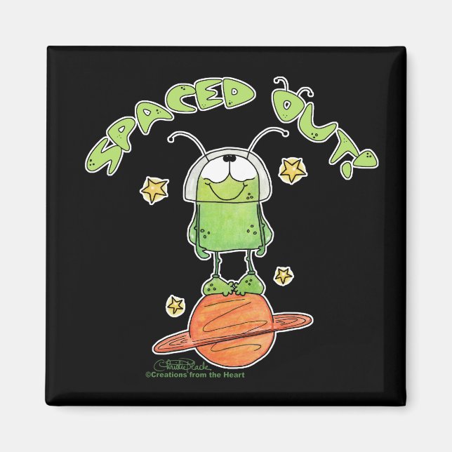 Imã Alienígena Spacted Out (Frente)