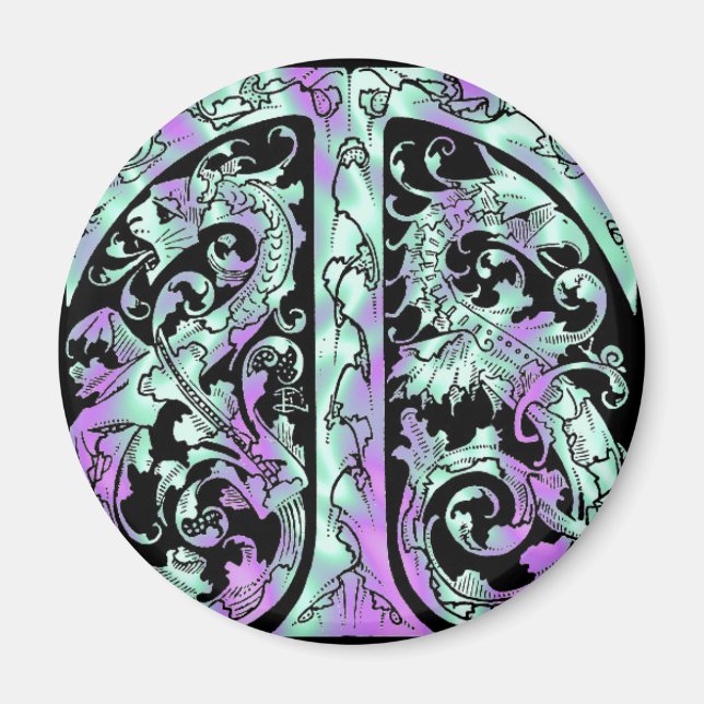 Imã Alienígena Verde, Dragão Magnet (Frente)