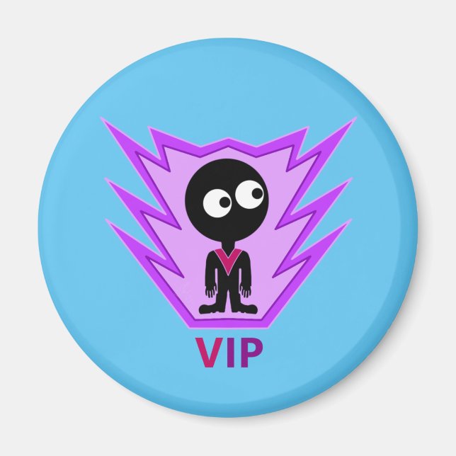 Imã Alienígena VIP Visitor (Frente)