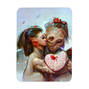 Ímã Alienígena Whimsical Romance