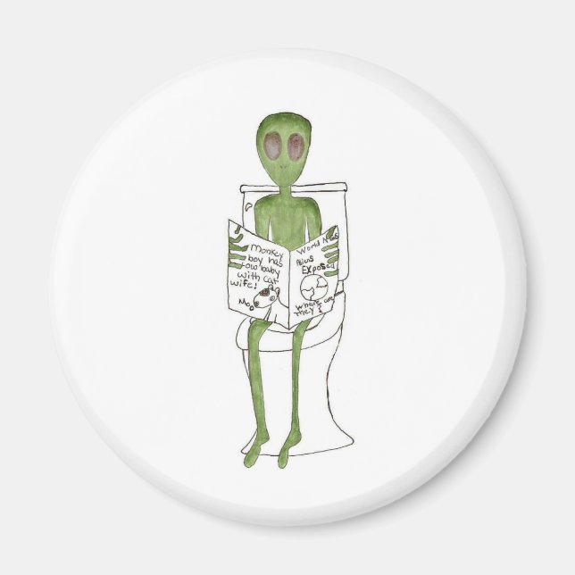 Imã Aliens Expostos (Frente)