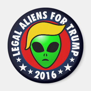 Imã Aliens para o presidente de Donald Trump em 2016