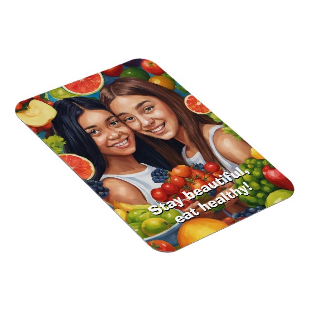 Ímã Alimentação saudável (Lado Direito)