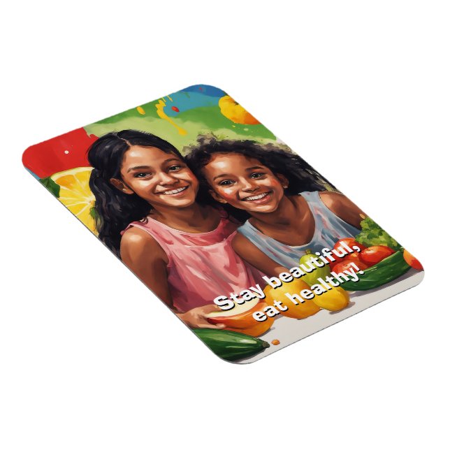 Ímã Alimentação saudável (Lado Direito)