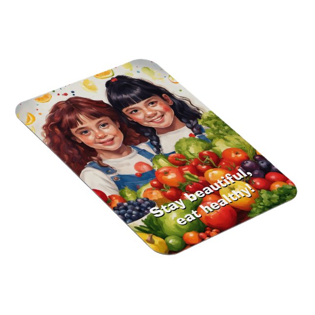 Ímã Alimentação saudável (Lado Direito)