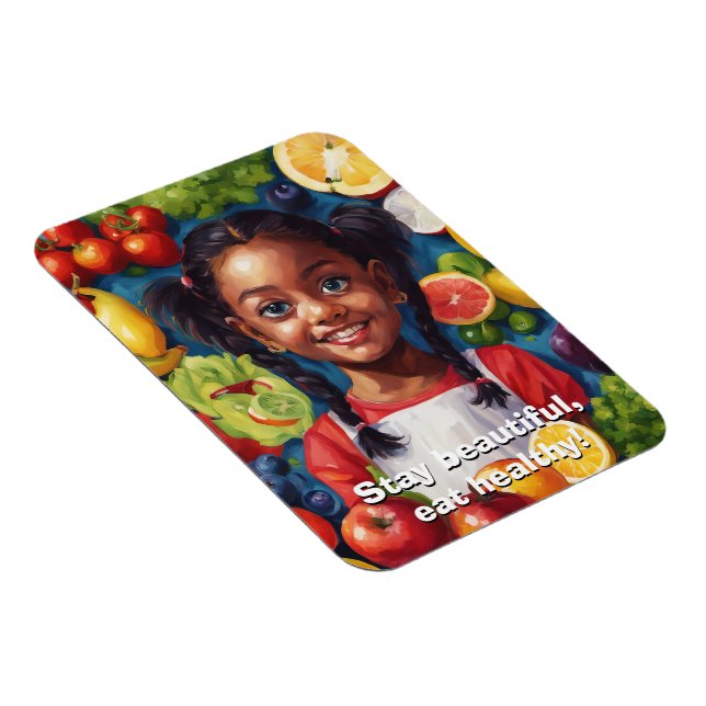 Ímã Alimentação saudável (Lado Direito)