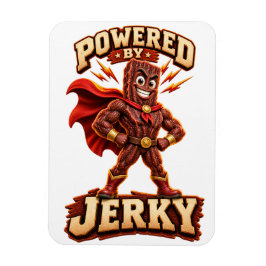 Ímã Alimentado pelo Jerky Super-herói