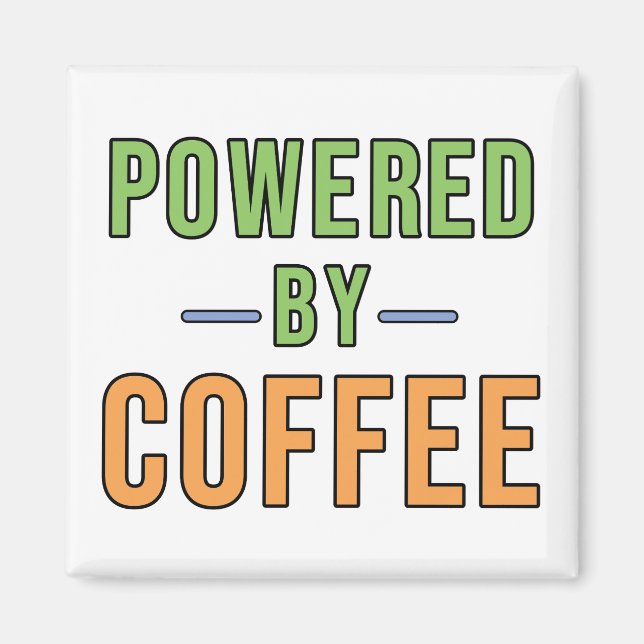 Imã Alimentado por Café (Frente)