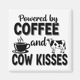 Imã Alimentado por Café e Beijos de Vaca