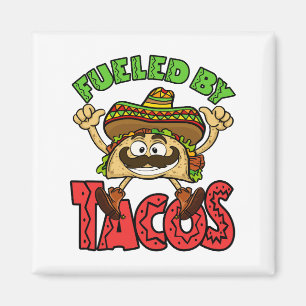 Imã Alimentado por Tacos Taco Lover