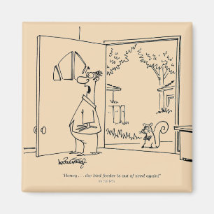 Imã Alimentador vazio do pássaro