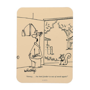 Ímã Alimentador vazio do pássaro