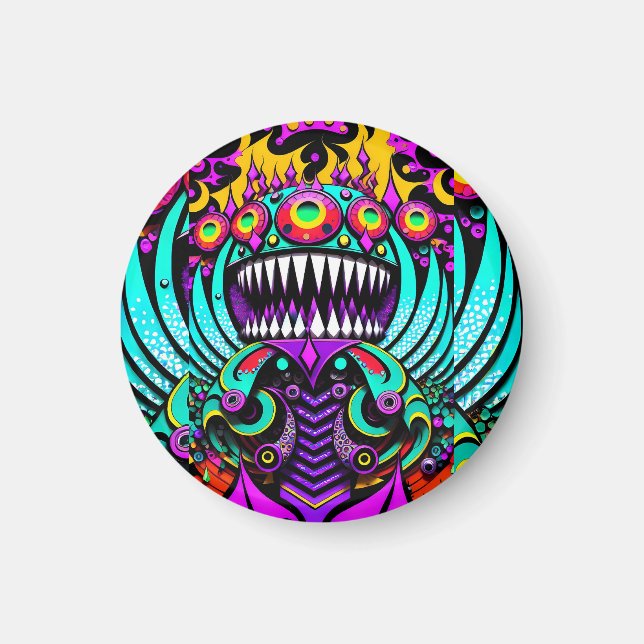 Imã Alimentando as guerras de arte - Ken Gage Art (Frente)