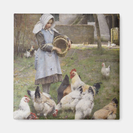 Imã Alimentando os frangos (por Walter Frederick Osbor