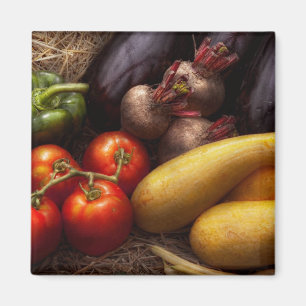 Imã Alimentos - Pimentões, Tomates, Abobrinhas e Nabo