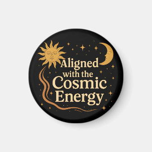 Imã Alinhado com o Boho Celestial Energia Cósmica