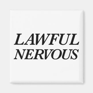 Imã Alinhamento da Busca Nervosa Legal