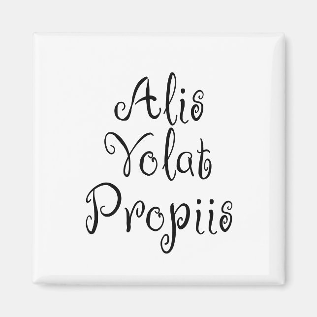 Imã Alis Volat Propiis (Frente)