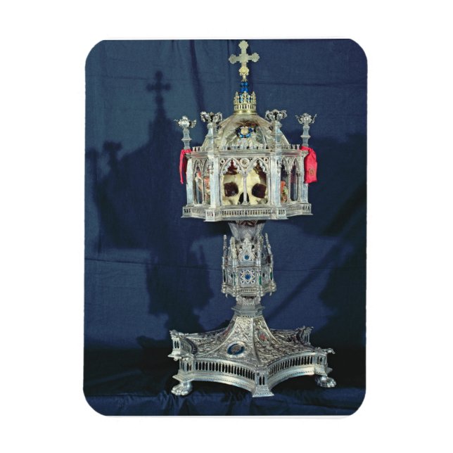 Ímã Alívio da Rua. Bárbara, 14 15 (prata) (Vertical)