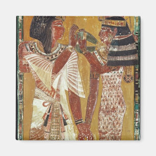 Imã Alivio que descreve a colocação de Hathor da deu