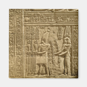 Imã Alivio que descreve Ptolemy VIII Euergetes II