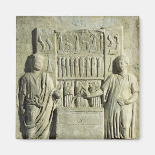 Imã Alivio que descreve uma loja da cutelaria