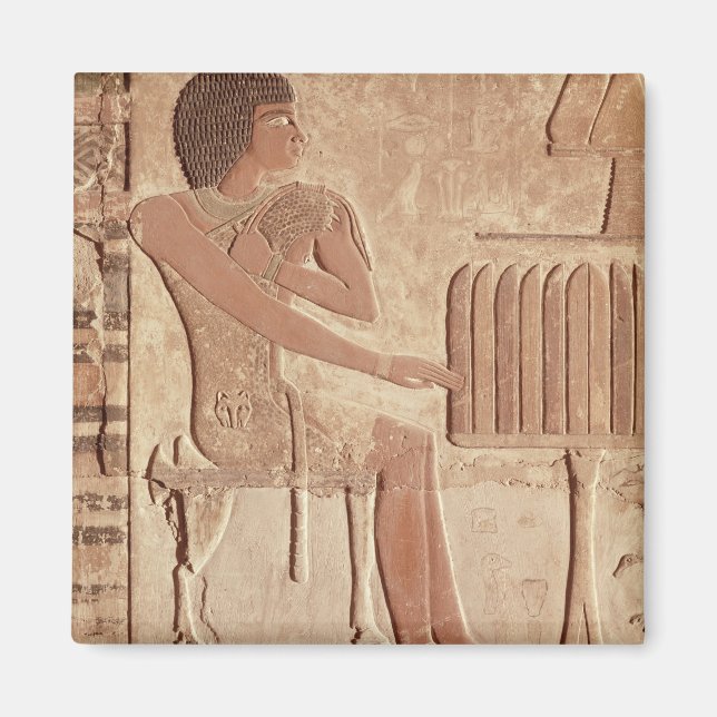 Imã Alivio que representa o cadáver sentado (Frente)